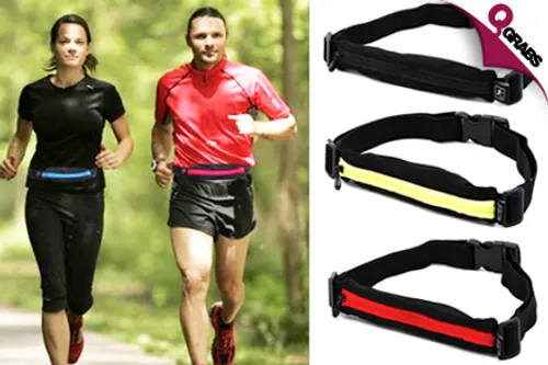 For QR35, Store Your Essentials in a Genuine Grid-It Water Resistant Running Belt! (QR72 Value)